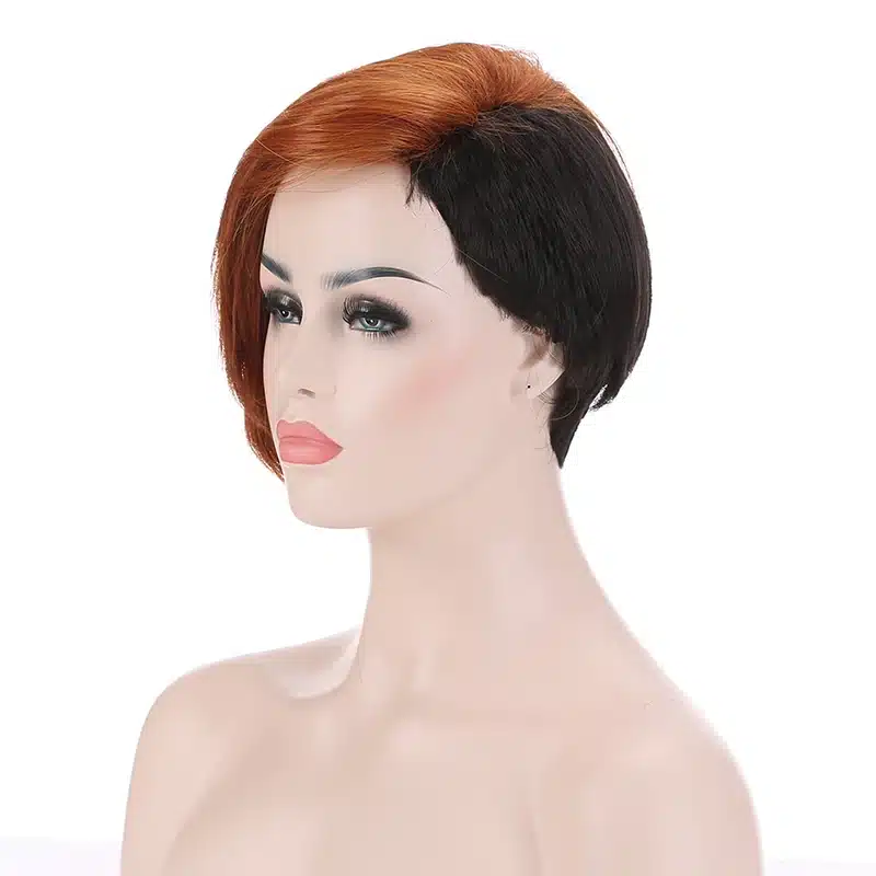 HAIRJOY Synthetic Natural Black High Temperature Fiber Woman Hair Wig 6 Colors Available Free Shipping 6