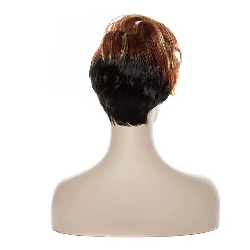 HAIRJOY Synthetic Natural Black High Temperature Fiber Woman Hair Wig 6 Colors Available Free Shipping 11