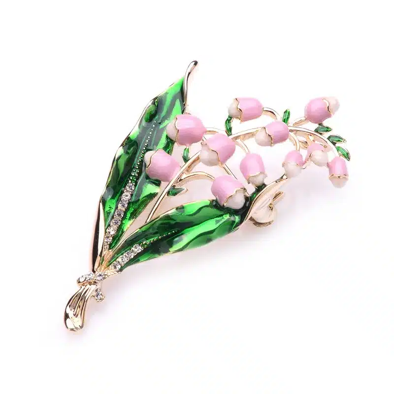 Wuli&baby Purple Pink Lavender Flowers Brooches Alloy Classic Women Weddings Brooch Pins Christmas Gifts 16