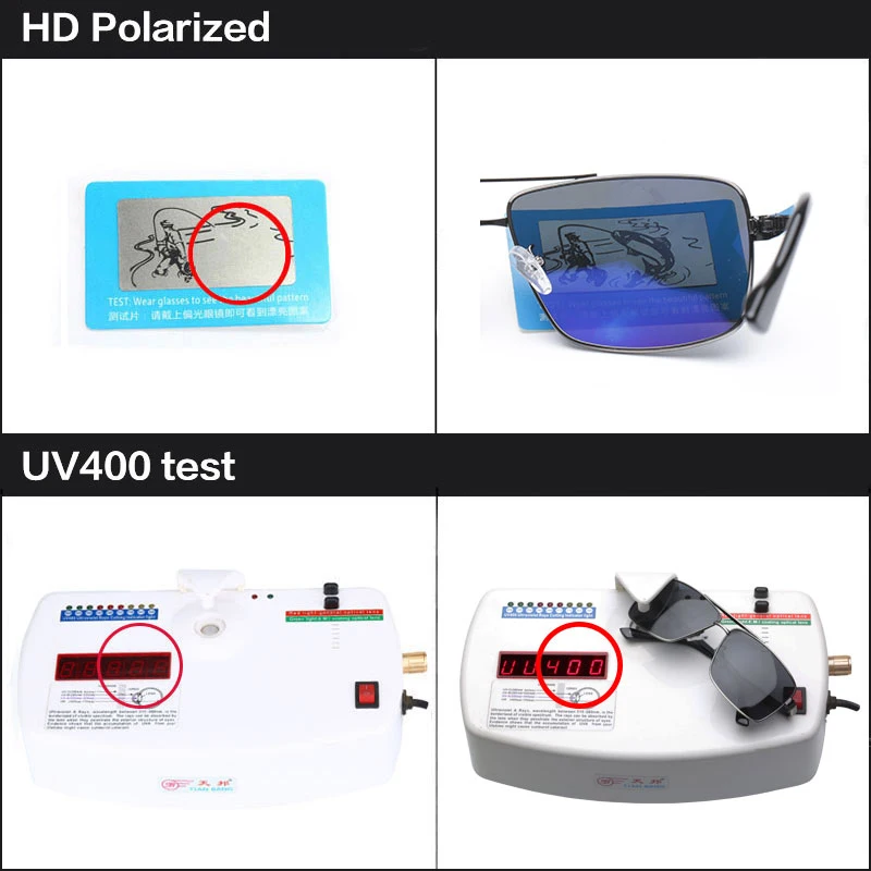 BANNED Fashion Sunglasses Men Polarized Sunglasses Men Driving Mirror Coating Points Black Frame Eyewear Male Sun Glasses UV400 15