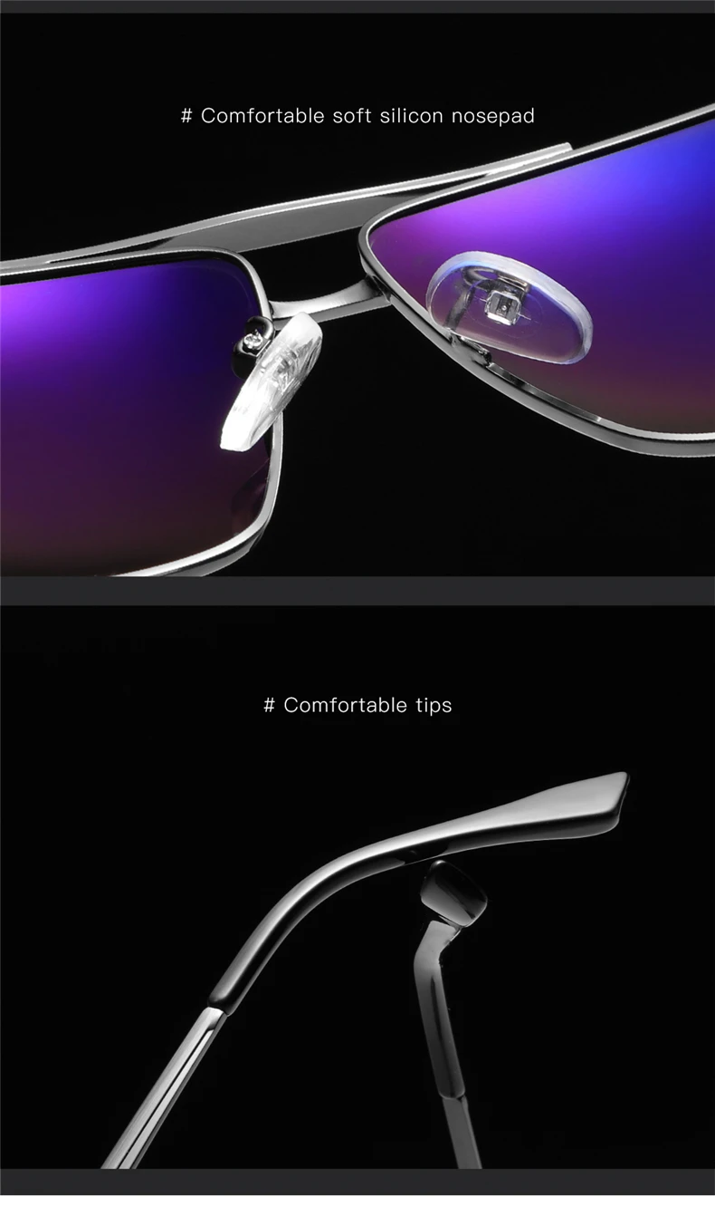 BANNED Fashion Sunglasses Men Polarized Sunglasses Men Driving Mirror Coating Points Black Frame Eyewear Male Sun Glasses UV400 28
