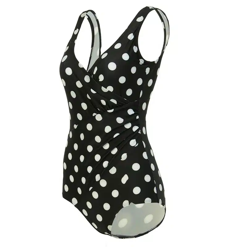 New Summer sexy push up backless Leotard female fold style solid swimsuit large size swimwear one piece Bathing suit women 22
