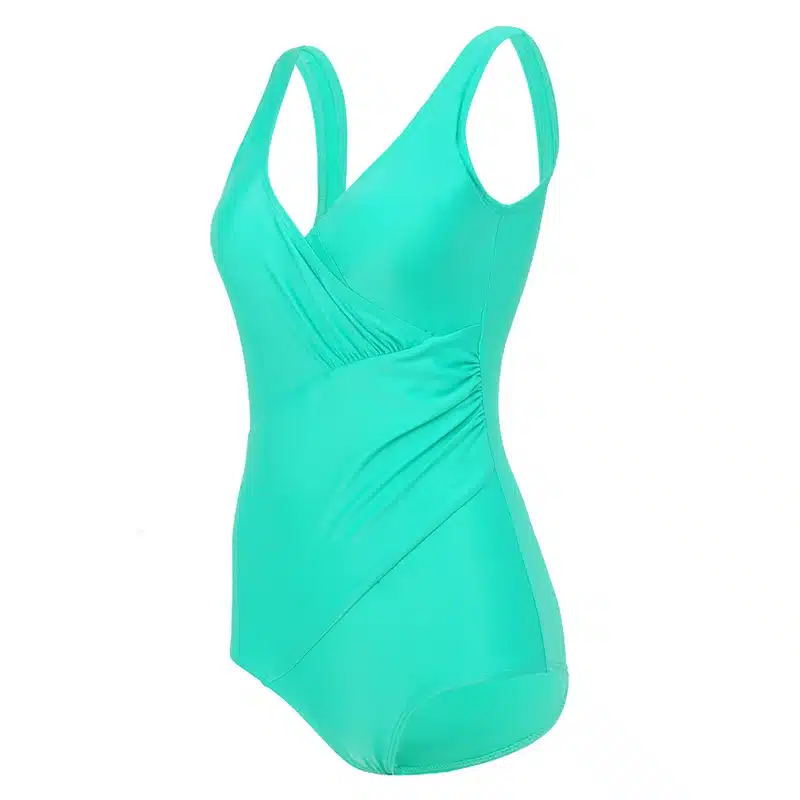 New Summer sexy push up backless Leotard female fold style solid swimsuit large size swimwear one piece Bathing suit women 30