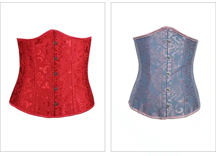 2833# Jacquard Women Waist Corset Everyday body shapers Slimming Appliques Shapewear Bodysuit Waist Cinchers 4