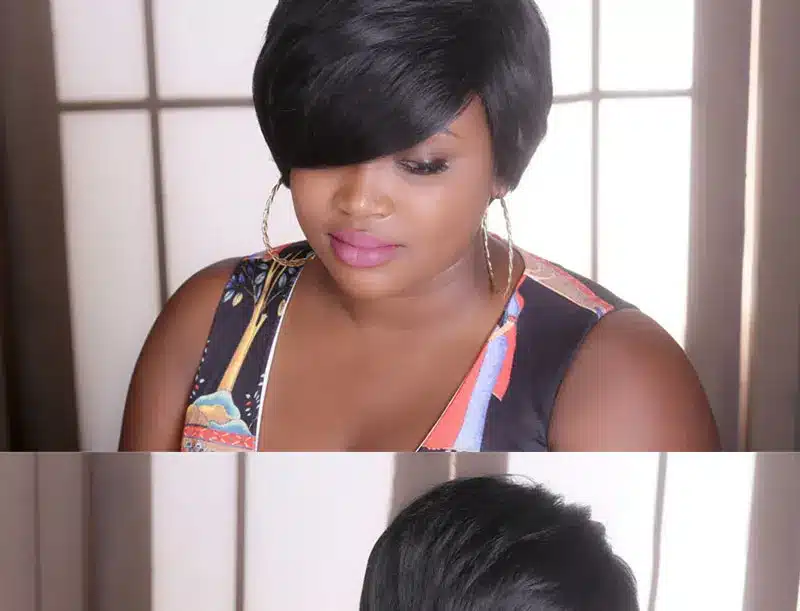 MSIWIGS Bobo Style Short Wigs for Black Women Heat Resistant Hair Natural Synthetic Straight Black Wig Free Hairnet 8