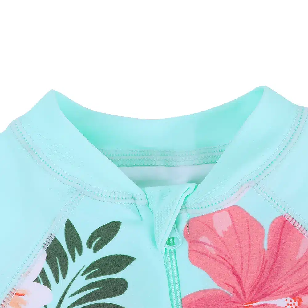 BAOHULU Cartoon Baby Girl Swimwear Petal Long Sleeve Swan Girls Swimsuit Kids Swimwear UPF50+One Piece Children Swimming Suit 11