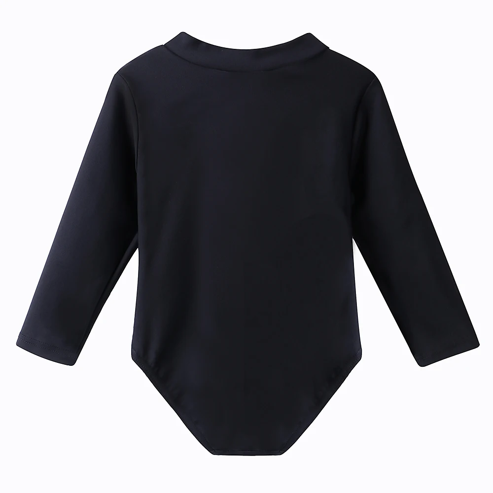 BAOHULU Cartoon Baby Girl Swimwear Petal Long Sleeve Swan Girls Swimsuit Kids Swimwear UPF50+One Piece Children Swimming Suit 15
