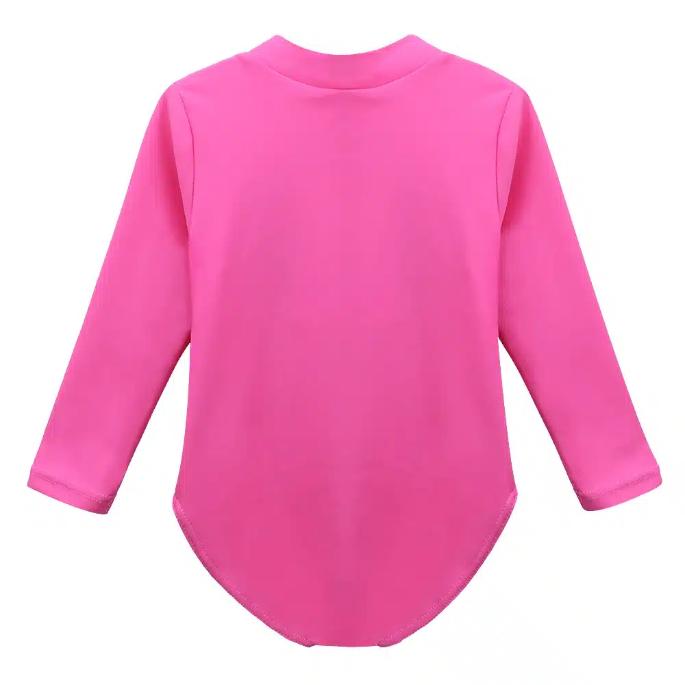 BAOHULU Cartoon Baby Girl Swimwear Petal Long Sleeve Swan Girls Swimsuit Kids Swimwear UPF50+One Piece Children Swimming Suit 19