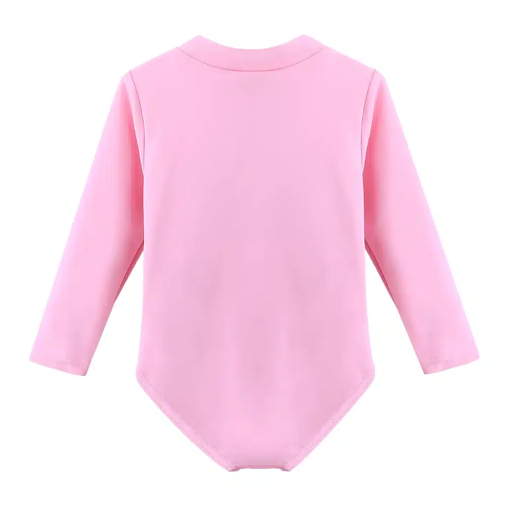 BAOHULU Cartoon Baby Girl Swimwear Petal Long Sleeve Swan Girls Swimsuit Kids Swimwear UPF50+One Piece Children Swimming Suit 24
