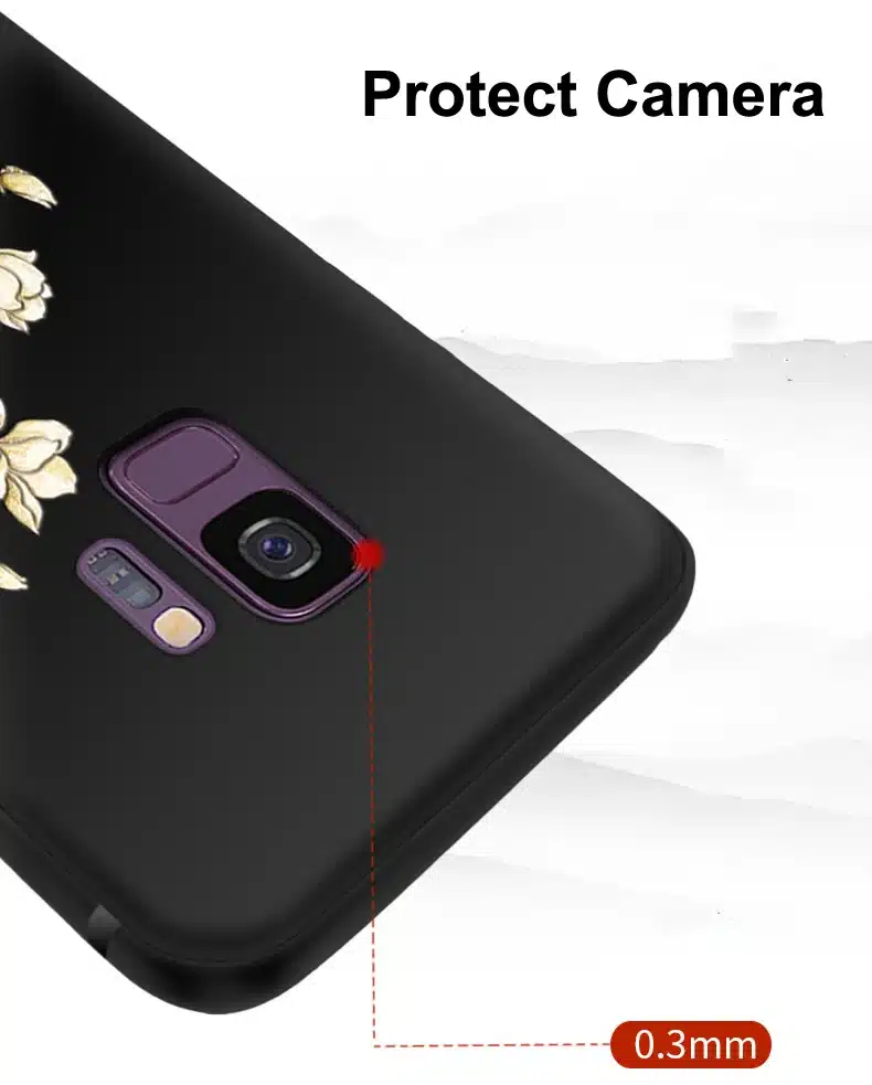 for Samsung Galaxy S10 Plus S10e e Case 3D Relief Matte Soft Back Cover LICOERS Official Case for Galaxy S10+ S10 Funda Caphina 13