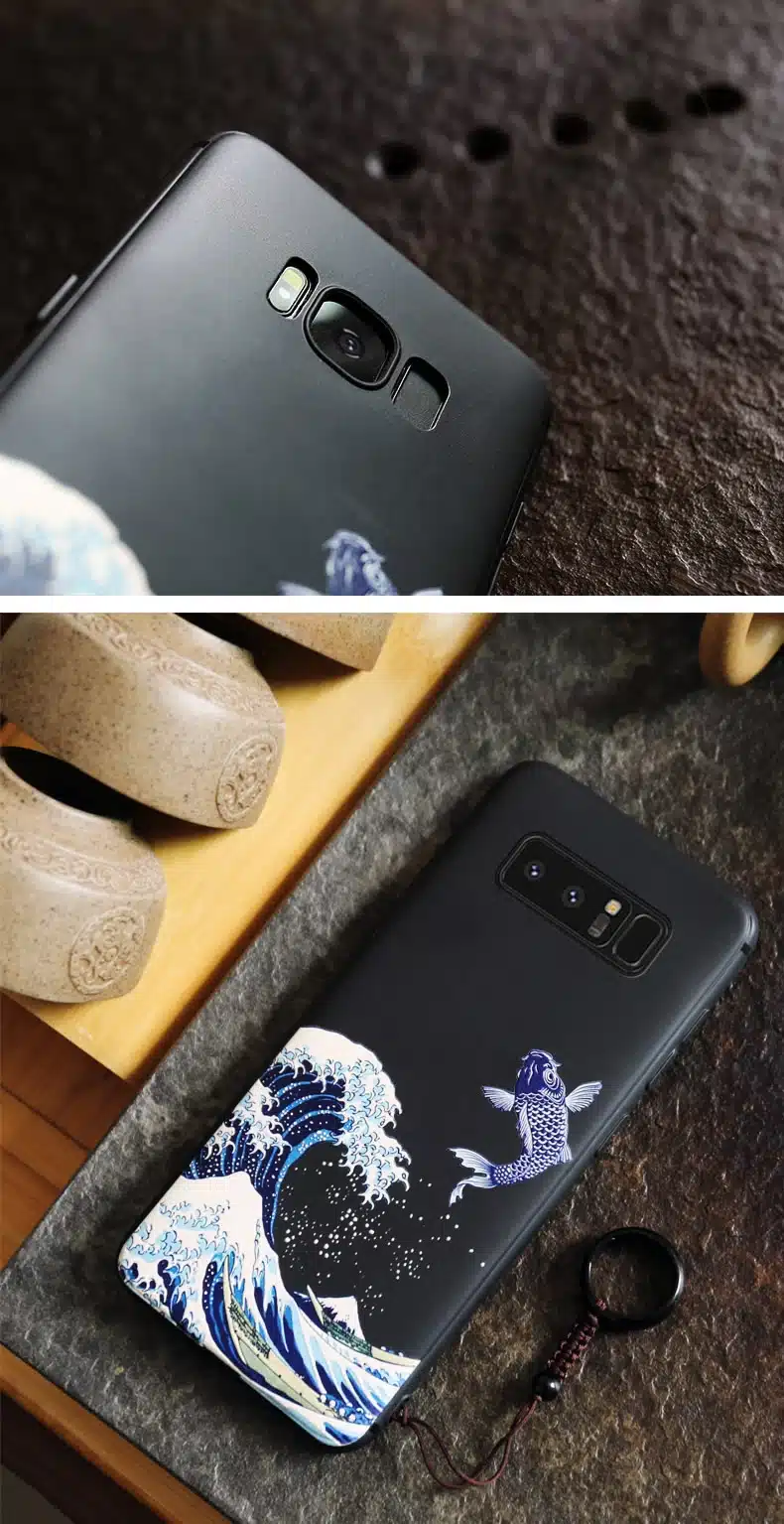 for Samsung Galaxy S10 Plus S10e e Case 3D Relief Matte Soft Back Cover LICOERS Official Case for Galaxy S10+ S10 Funda Caphina 27