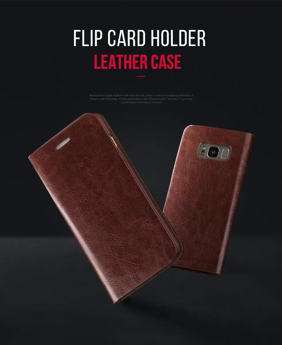 Musubo Business Luxury Case For S10e+ S8 Genuine Leather Flip Cases Cover for Samsung Galaxy Note 8 5 Wallet Bag S9 Plus S7 Edge 13