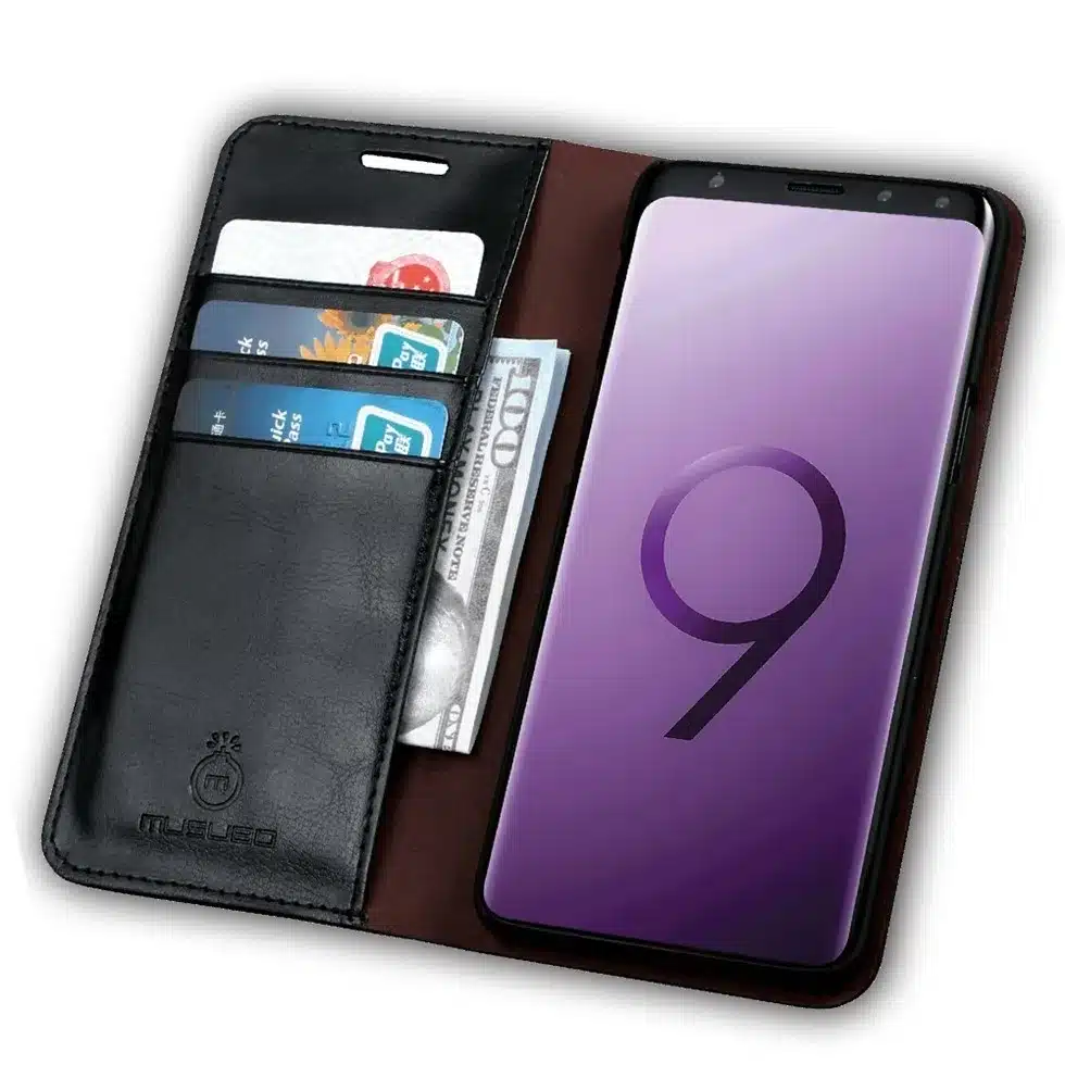 Musubo Business Luxury Case For S10e+ S8 Genuine Leather Flip Cases Cover for Samsung Galaxy Note 8 5 Wallet Bag S9 Plus S7 Edge 30