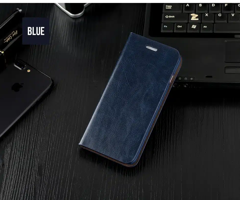 Musubo Business Luxury Case For S10e+ S8 Genuine Leather Flip Cases Cover for Samsung Galaxy Note 8 5 Wallet Bag S9 Plus S7 Edge 32