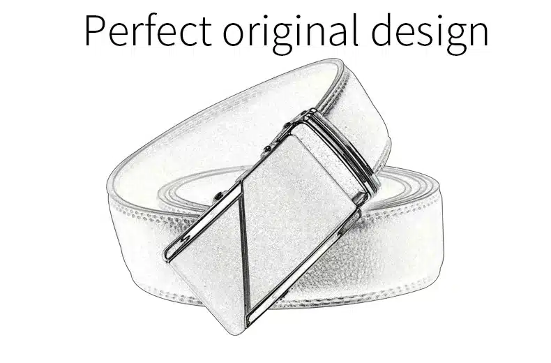 COWATHER COW genuine Leather Belts for Men High Quality Male Brand Automatic Ratchet Buckle belt 1.25" 35mm Wide 110-130cm long 7