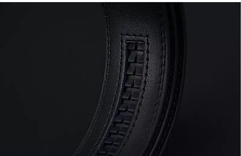 COWATHER COW genuine Leather Belts for Men High Quality Male Brand Automatic Ratchet Buckle belt 1.25" 35mm Wide 110-130cm long 18