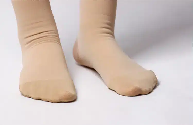 20-30mmHg Medical Stocking Pressure Black Khaki Nylon Pantyhose Compression Stockings Stovepipe Stockings 17