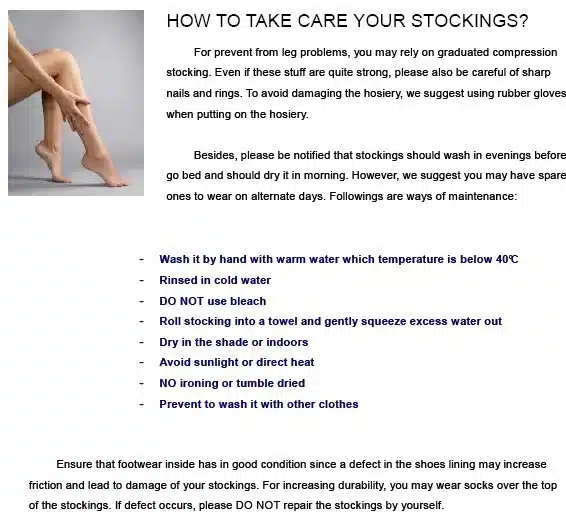 20-30mmHg Medical Stocking Pressure Black Khaki Nylon Pantyhose Compression Stockings Stovepipe Stockings 22