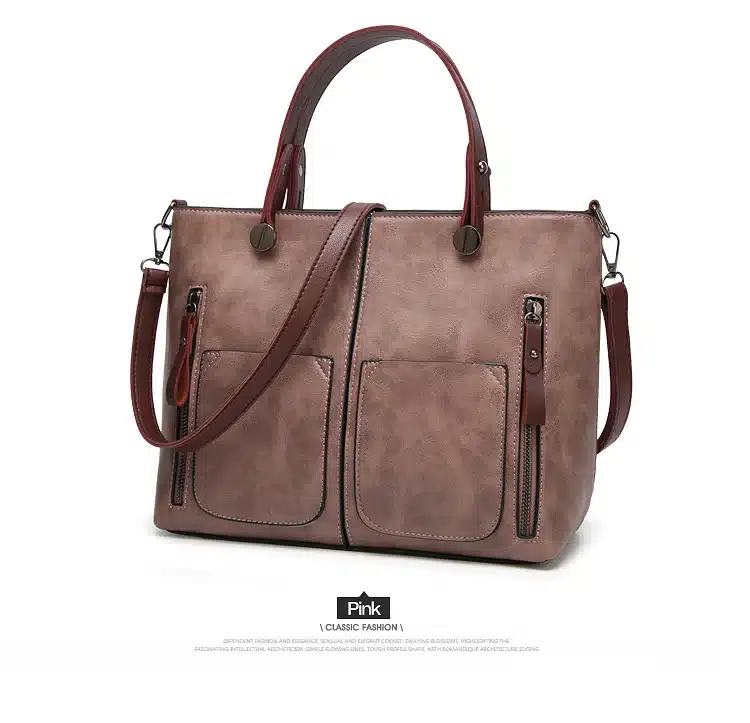 Tinkin Vintage Women Shoulder Bag Female Causal Totes for Daily Shopping All-Purpose High Quality Dames Handbag 12