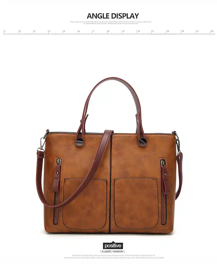 Tinkin Vintage Women Shoulder Bag Female Causal Totes for Daily Shopping All-Purpose High Quality Dames Handbag 20