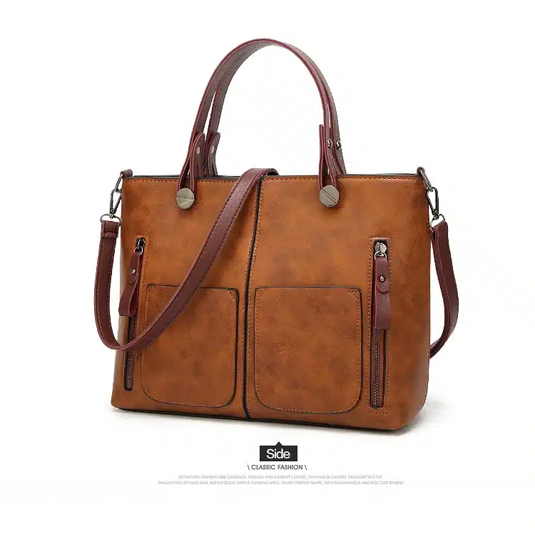 Tinkin Vintage Women Shoulder Bag Female Causal Totes for Daily Shopping All-Purpose High Quality Dames Handbag 21