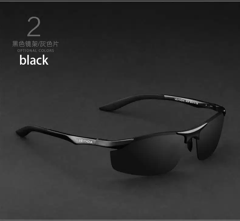 VEITHDIA Brand Aluminum Polarized Sunglasses Men Sports Sun Glasses Driving Glasses Mirror Goggle Eyewear Male Accessories 6529 15