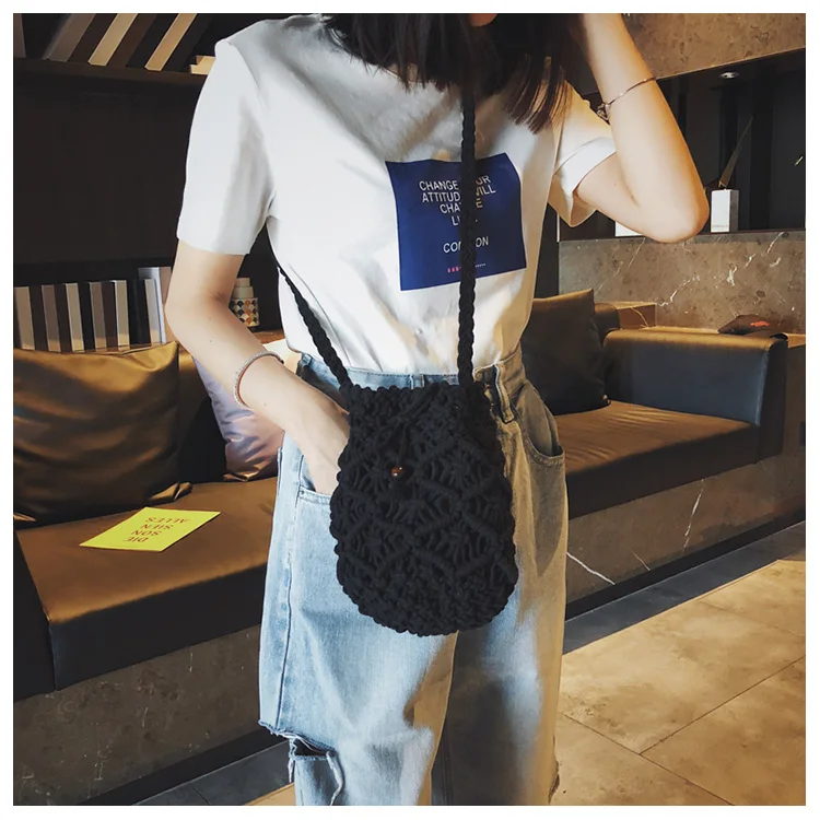 Nöörist punutud crossbody kotid | kujundav pilt e-kaubamaja pildikogust