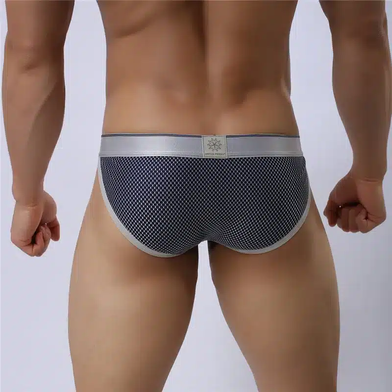 BRAVE PERSON Brand Male Underwear Men Briefs New Arrivals Men's Sexy Underpants Low-waist Nylon Sexy Underwear Briefs For Man 27