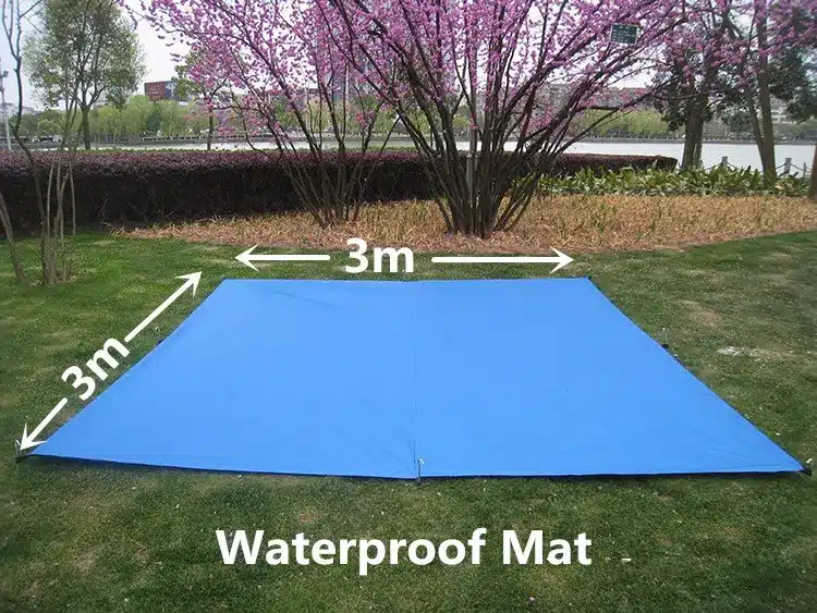 Ultralight Outdoor Portable Hammock Awning Hanging Tent Wear-resisting Large Multi-functional Mat Folding UV Proof Waterproof 12