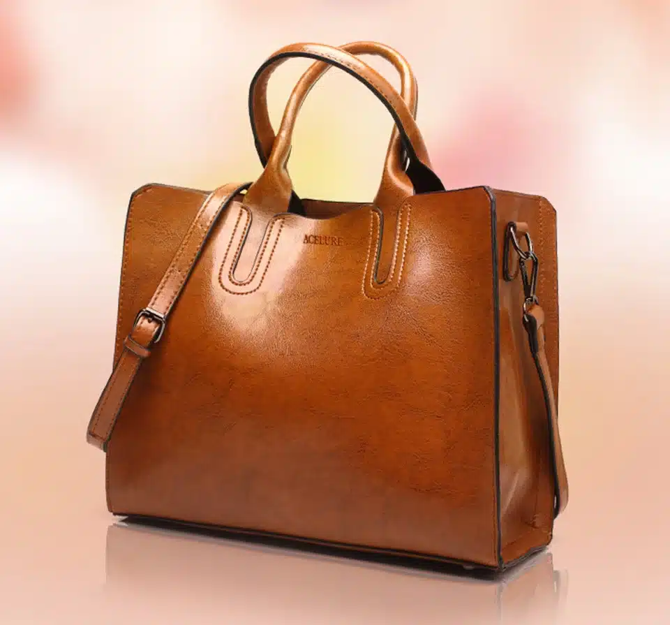ACELURE Leather Handbags Big Women Bag High Quality Casual Female Bags Trunk Tote Spanish Brand Shoulder Bag Ladies Large Bolsos 19