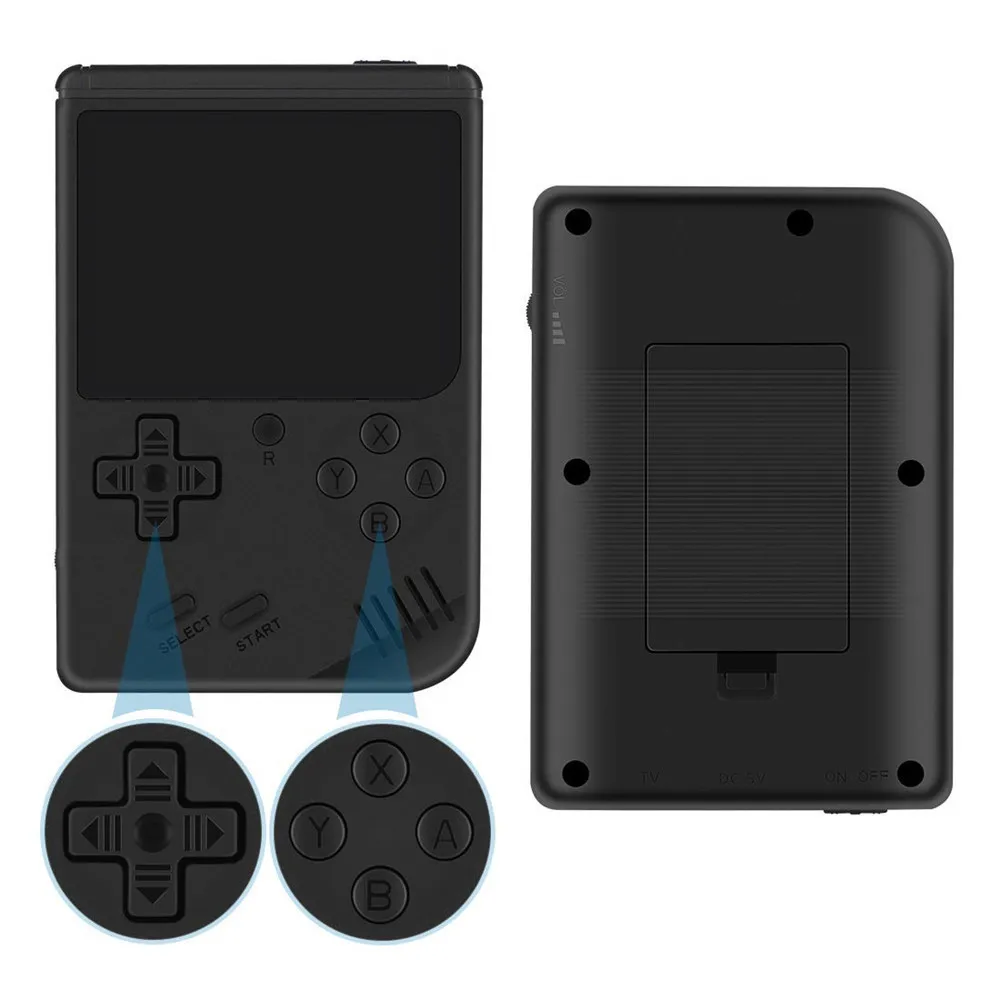 Video Game Console 8 Bit Retro Mini Pocket Handheld Game Player Built-in 168 Classic Games Best Gift for Child Nostalgic Player 2