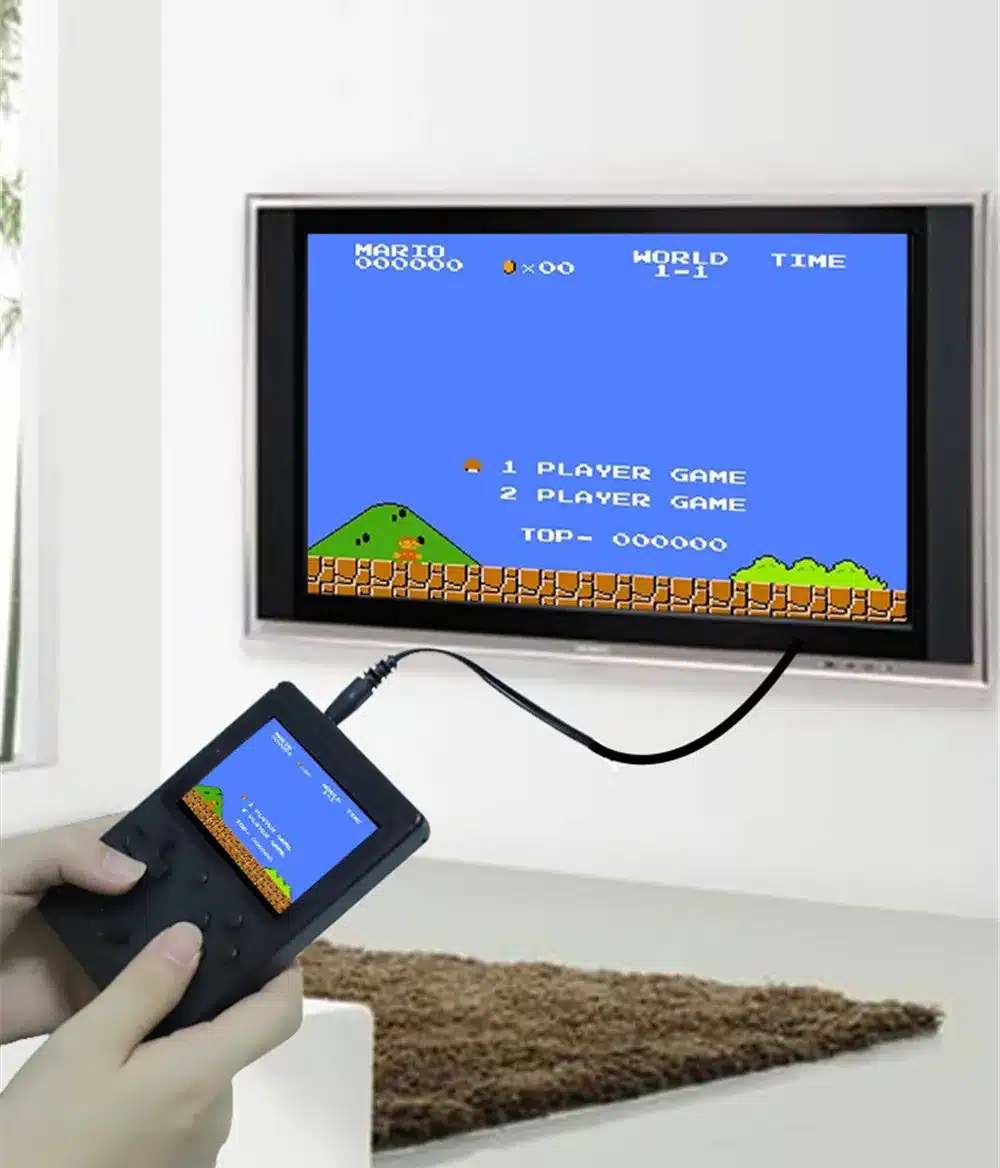 Video Game Console 8 Bit Retro Mini Pocket Handheld Game Player Built-in 168 Classic Games Best Gift for Child Nostalgic Player 8