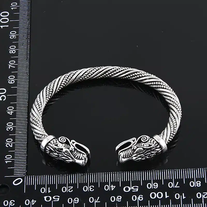 LAKONE Teen Wolf Head Bracelet Indian Jewelry Fashion Accessories Viking Bracelet Men Wristband Cuff Bracelets For Women Bangles 14