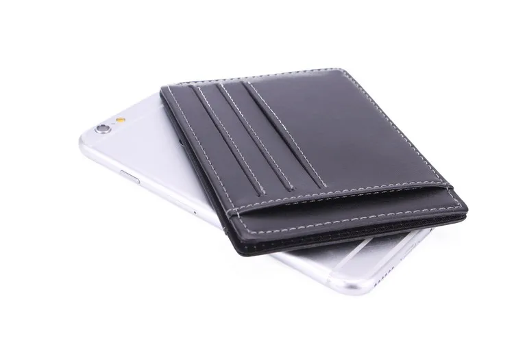 Gibo Auja - Brand New Genuine Leather Wallet Super Slim Card Holder Card Case Money Organizer Short Travel Men Wallets Clutch 27