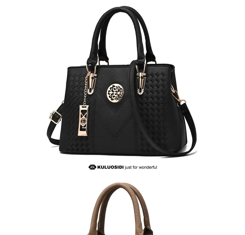Embroidery Messenger Bags Women Leather Handbags Bags for Women 2018 Sac a Main Ladies Hand Bag 6