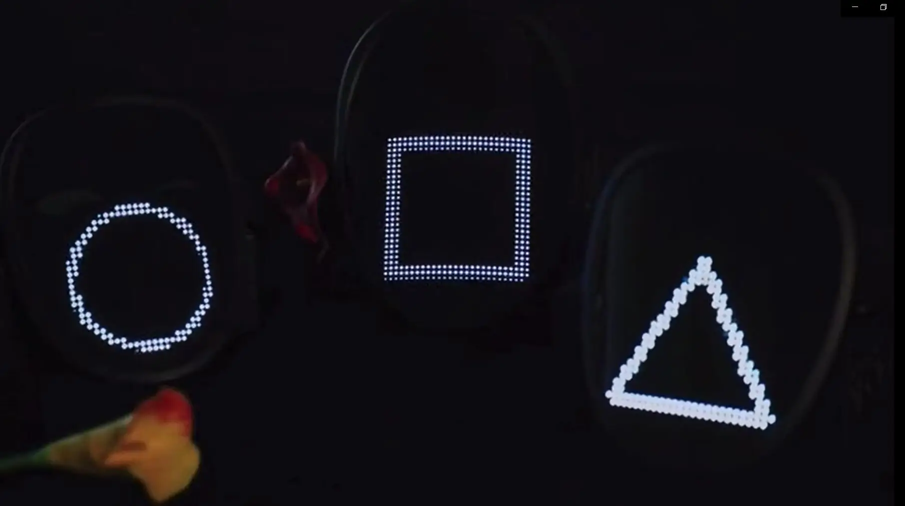 RGB valgustusega LED-mask | kujundav pilt e-kaubamaja pildikogust