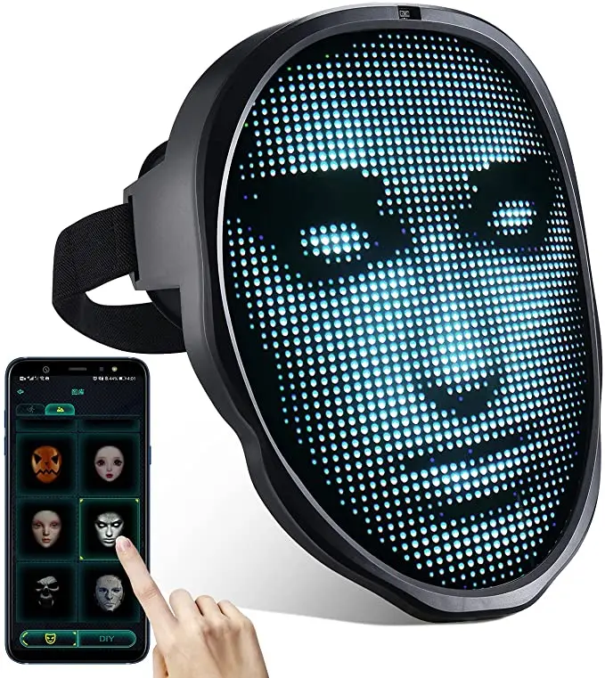 RGB valgustusega LED-mask | kujundav pilt e-kaubamaja pildikogust