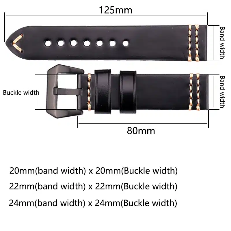 20mm 22mm 24mm laiusega nahast kellarihmad | kujundav pilt e-kaubamaja pildikogust