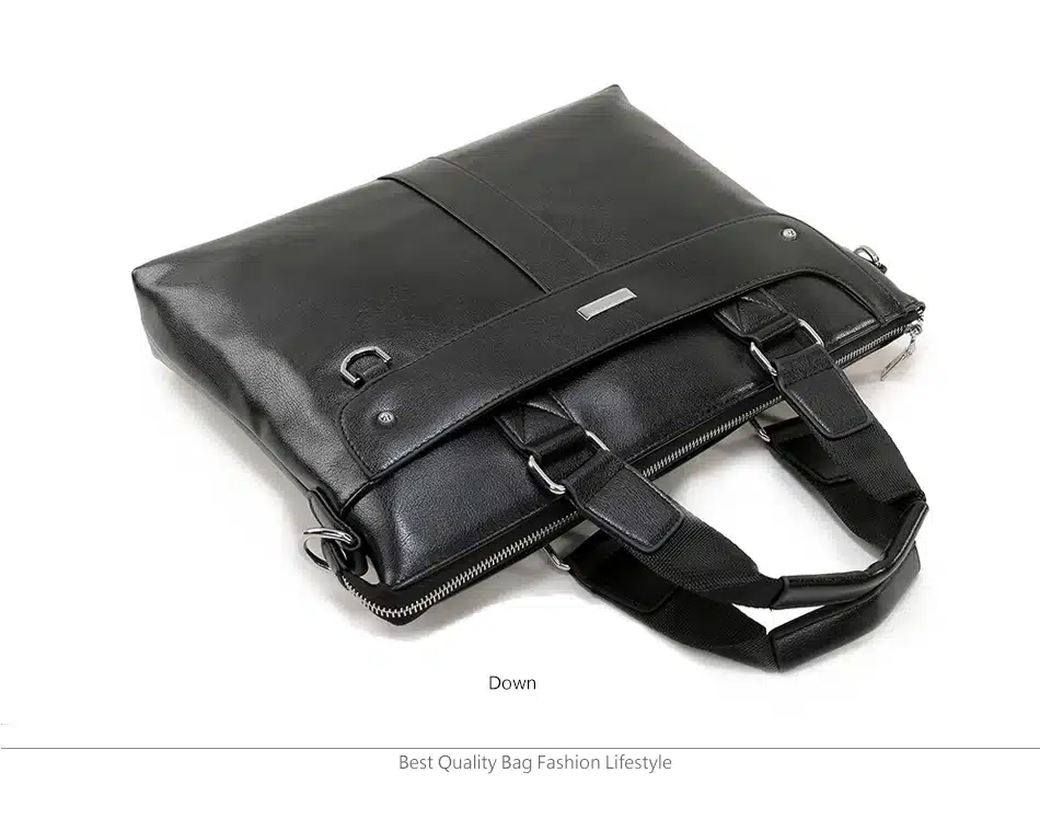 VORMOR 2018 Men Casual Briefcase Business Shoulder Bag Leather Messenger Bags Computer Laptop Handbag Bag Men's Travel Bags 20