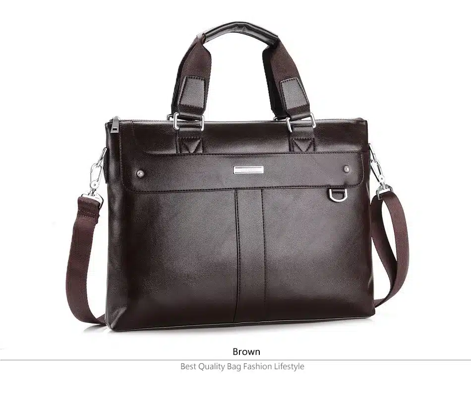 VORMOR 2018 Men Casual Briefcase Business Shoulder Bag Leather Messenger Bags Computer Laptop Handbag Bag Men's Travel Bags 27