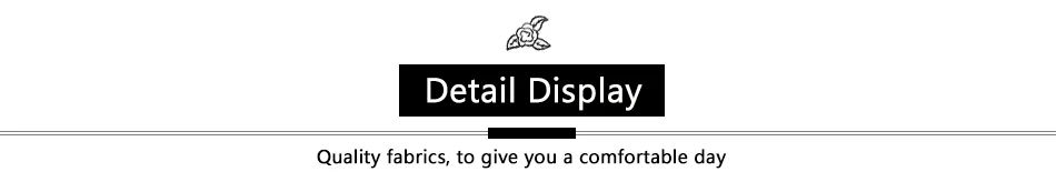 detail display tekst ja kvaliteetsed kangad