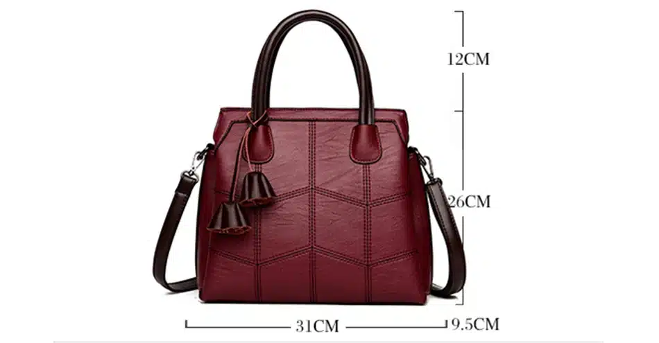 Sac A Main Femme Leather Luxury Handbags Women Bags Designer Hand bags Women Shoulder Crossbody Messenger Bag 2018 Casual Tote 4