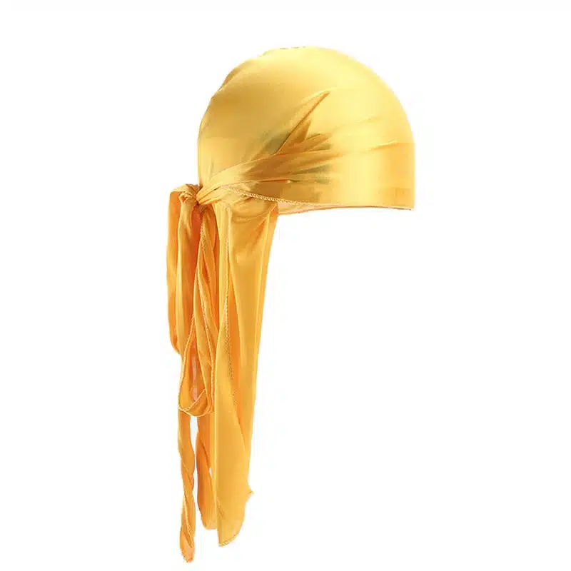 New Unisex Long Silk Soft Satin Breathable Bandana Turban Hat Wigs Doo Durag Biker Headwear Pirate Hat Men Hair Accessories 49