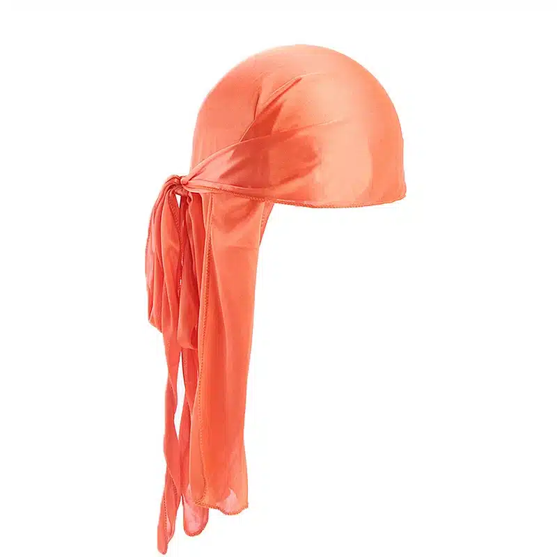 New Unisex Long Silk Soft Satin Breathable Bandana Turban Hat Wigs Doo Durag Biker Headwear Pirate Hat Men Hair Accessories 51