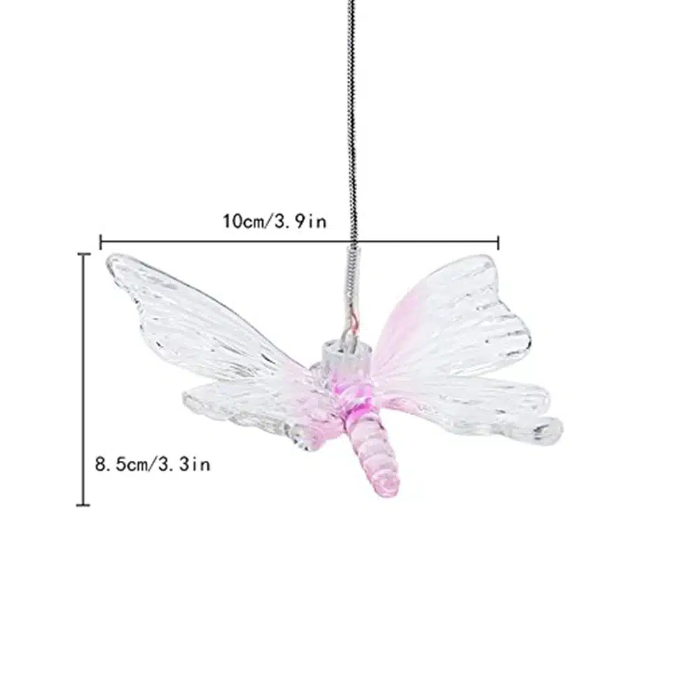 Color Changing LED Solar Wind Chime Light Home Garden Light Outdoor Waterproof For Garden Decoration Butterfly Modern Art Decor 31