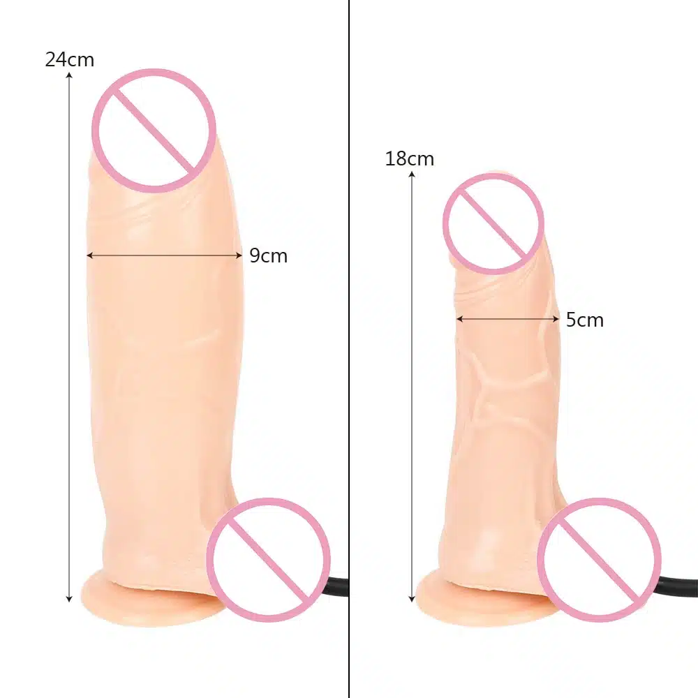 Soodne täispumbatav dildo | kujundav pilt e-kaubamaja pildikogust