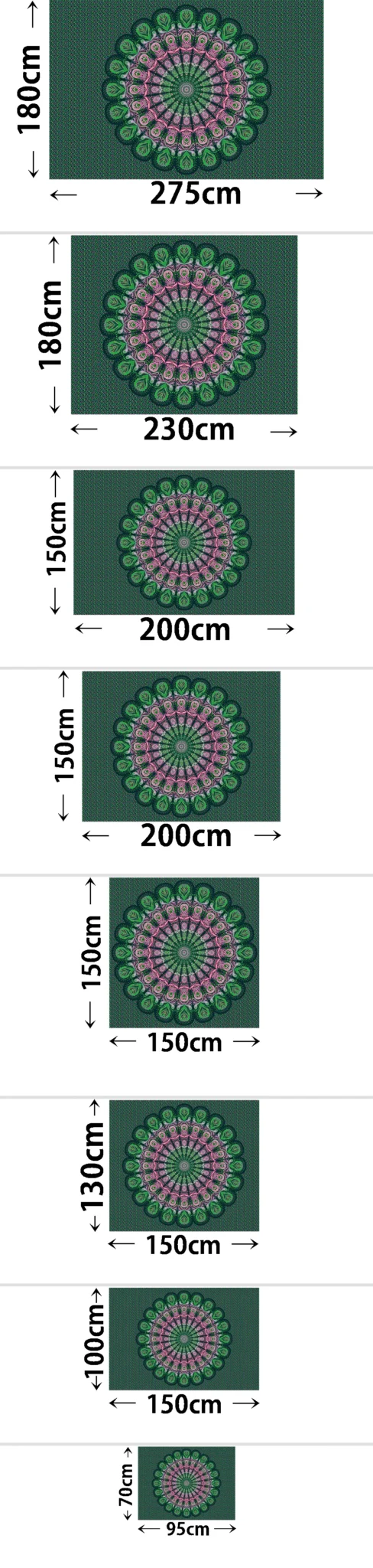 Mandala teemalised seinavaibad | kujundav pilt e-kaubamaja pildikogust