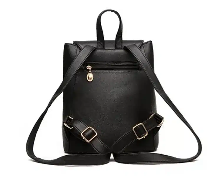 DIDA BEAR Women Backpack High Quality PU Leather Mochila Escolar School Bags For Teenagers Girls Leisure Backpacks Candy Color 22