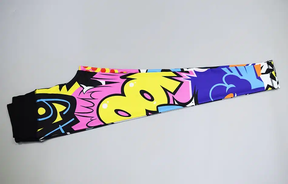 Women Yuga Pants Cartoon Printed High Waist Leggings Fitness Pants Summer Sporting Workout Trousers Hip Slim Push Up Sportswear 25