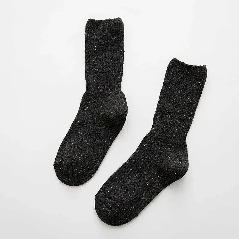 [COSPLACOOL]New fall/winter warm Some yarn design creative socks women high quality Heap heap solid color socks for women Meias 13